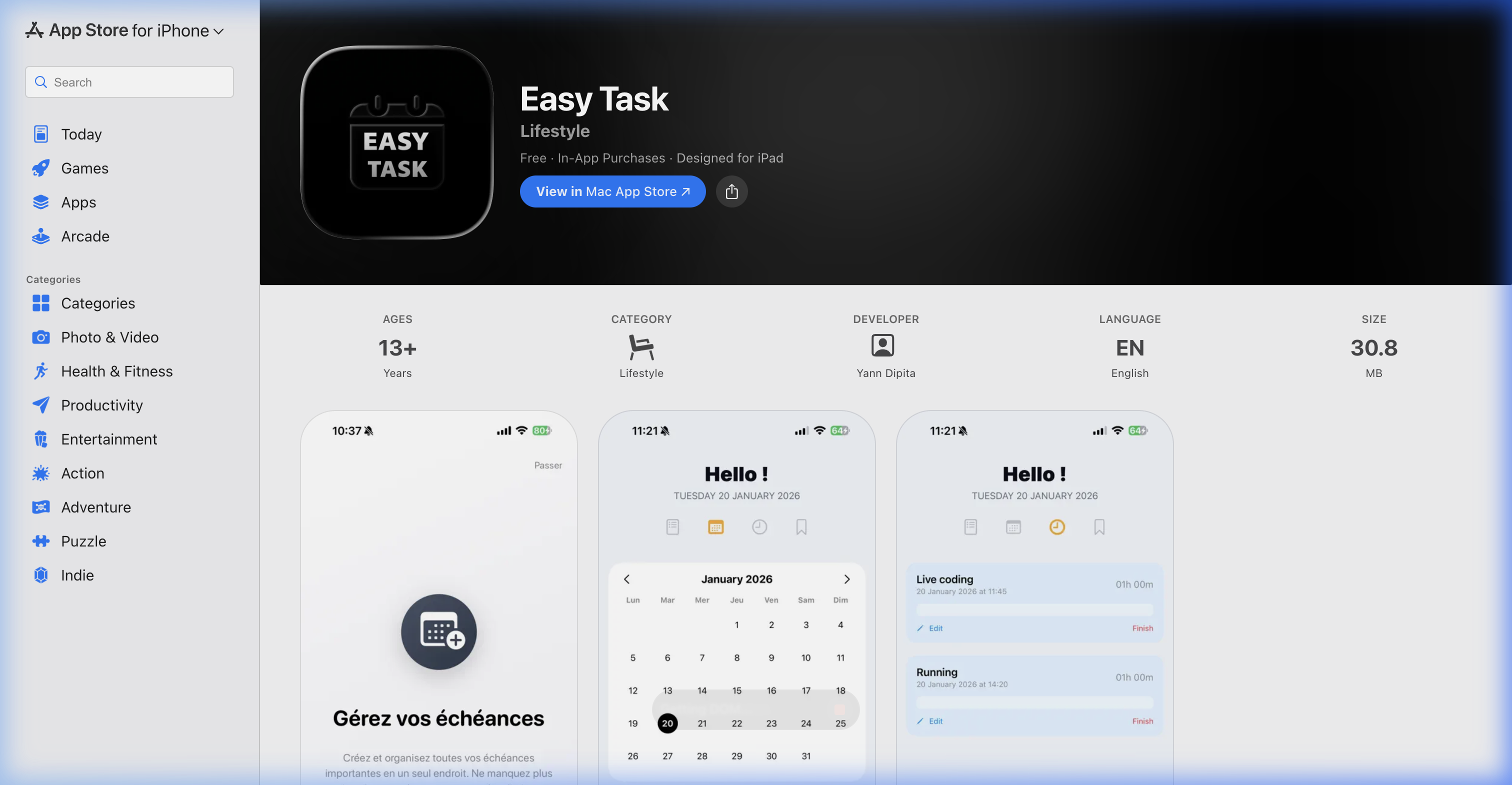 Easy Task App